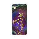 PRINTFIDAA Lord Krishna On Peacock Feather Hard