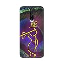 PRINTFIDAA Lord Krishna On Peacock Feather Hard
