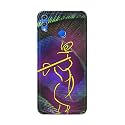 PRINTFIDAA Lord Krishna On Peacock Feather Hard