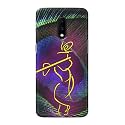 PRINTFIDAA Lord Krishna On Peacock Feather Hard