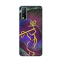 PRINTFIDAA Lord Krishna On Peacock Feather Hard