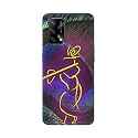 PRINTFIDAA Lord Krishna On Peacock Feather Hard
