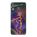 PRINTFIDAA Lord Krishna On Peacock Feather Hard