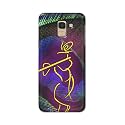 PRINTFIDAA Lord Krishna On Peacock Feather Hard