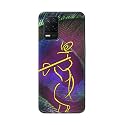 PRINTFIDAA Lord Krishna On Peacock Feather Hard