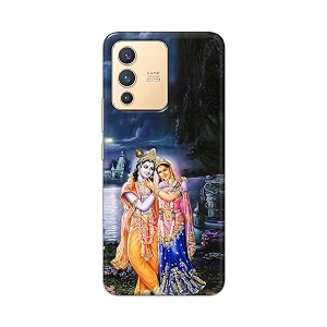 printfidaa lork sri krishna radha hindu god godess mahavishnu printed designer hard back case for vivo v23 5g back cover -h8 vkm2024