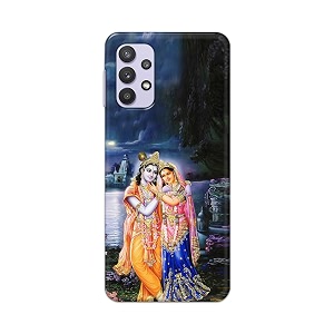 printfidaa lork sri krishna radha hindu god godess mahavishnu printed designer hard back case for samsung galaxy m32 5g  a32 5g back cover -h8 vkm2024
