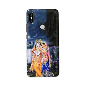 printfidaa lork sri krishna radha hindu god godess mahavishnu printed designer hard back case for redmi y2  redmi s2 back cover -h8 vkm2024