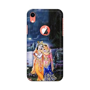printfidaa lork sri krishna radha hindu god godess mahavishnu printed designer hard back case for apple iphone xr logo 6134 a2105 a1984 a2107 a2108 back cover -h8 vkm2024