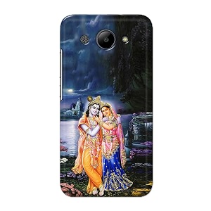 printfidaa lork sri krishna radha hindu god godess mahavishnu printed designer hard back case for huawei y3 2017 back cover -h8 vkm2024