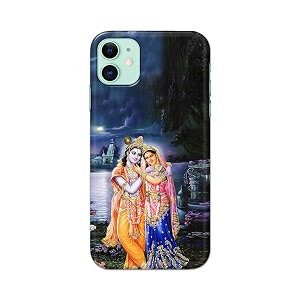 printfidaa lork sri krishna radha hindu god godess mahavishnu printed designer hard back case for apple iphone 11 6134 a2221 a2111 back cover -h8 vkm2024