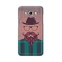 PRINTFIDAA Man Icon with Beard Shirt Hipster