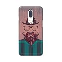 PRINTFIDAA Man Icon with Beard Shirt Hipster