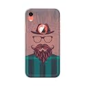 PRINTFIDAA Man Icon with Beard Shirt Hipster