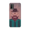 PRINTFIDAA Man Icon with Beard Shirt Hipster