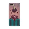 PRINTFIDAA Man Icon with Beard Shirt Hipster