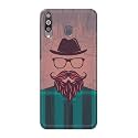 PRINTFIDAA Man Icon with Beard Shirt Hipster
