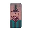 PRINTFIDAA Man Icon with Beard Shirt Hipster