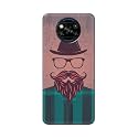 PRINTFIDAA Man Icon with Beard Shirt Hipster