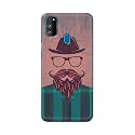 PRINTFIDAA Man Icon with Beard Shirt Hipster