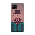 PRINTFIDAA Man Icon with Beard Shirt Hipster