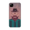 PRINTFIDAA Man Icon with Beard Shirt Hipster