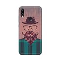 PRINTFIDAA Man Icon with Beard Shirt Hipster
