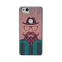 PRINTFIDAA Man Icon with Beard Shirt Hipster