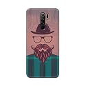 PRINTFIDAA Man Icon with Beard Shirt Hipster
