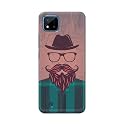 PRINTFIDAA Man Icon with Beard Shirt Hipster