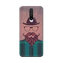 PRINTFIDAA Man Icon with Beard Shirt Hipster