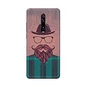 PRINTFIDAA Man Icon with Beard Shirt Hipster