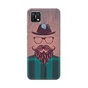 PRINTFIDAA Man Icon with Beard Shirt Hipster