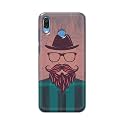 PRINTFIDAA Man Icon with Beard Shirt Hipster