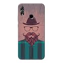 PRINTFIDAA Man Icon with Beard Shirt Hipster