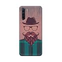 PRINTFIDAA Man Icon with Beard Shirt Hipster