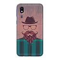 PRINTFIDAA Man Icon with Beard Shirt Hipster