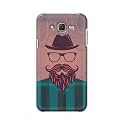 PRINTFIDAA Man Icon with Beard Shirt Hipster