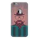 PRINTFIDAA Man Icon with Beard Shirt Hipster