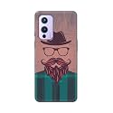 PRINTFIDAA Man Icon with Beard Shirt Hipster