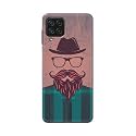 PRINTFIDAA Man Icon with Beard Shirt Hipster