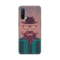 PRINTFIDAA Man Icon with Beard Shirt Hipster