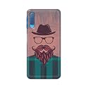 PRINTFIDAA Man Icon with Beard Shirt Hipster