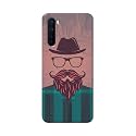 PRINTFIDAA Man Icon with Beard Shirt Hipster