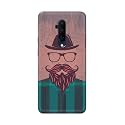 PRINTFIDAA Man Icon with Beard Shirt Hipster