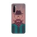 PRINTFIDAA Man Icon with Beard Shirt Hipster