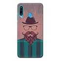 PRINTFIDAA Man Icon with Beard Shirt Hipster