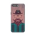 PRINTFIDAA Man Icon with Beard Shirt Hipster