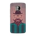 PRINTFIDAA Man Icon with Beard Shirt Hipster