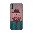 PRINTFIDAA Man Icon with Beard Shirt Hipster